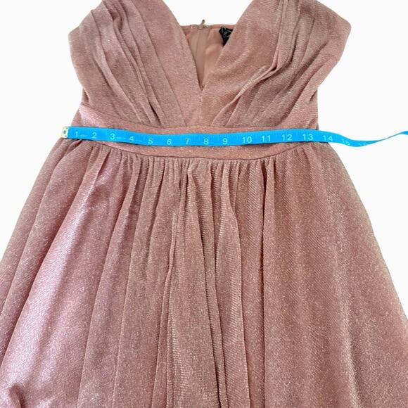 Windsor Kiernan Glittering Mesh Party Dress Sz M softgirl HOCO Y2K Holiday Party - Picture 13 of 13